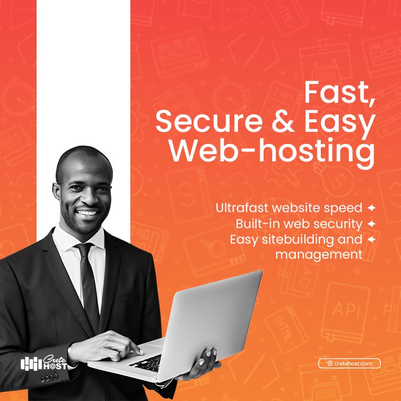 CreteHost_'s tweet photo. Deploy Your website on the internet with our Reliable and Secure "Web Hosting Services"
#cretehost #ath #skooltool #webhosting https://t.co/mSQf5xzfwK
