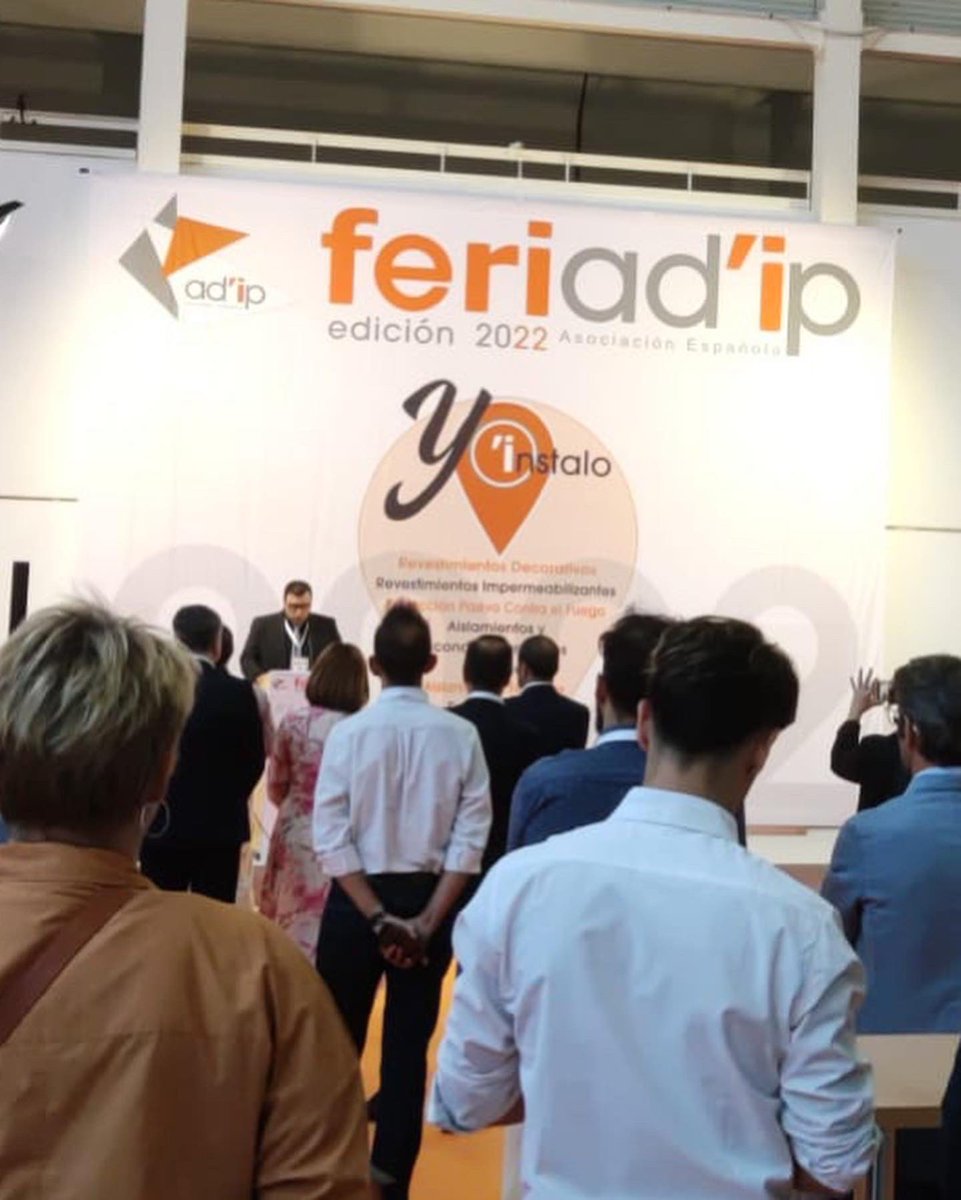 [cast] 🔊Desde hoy hasta el jueves el Gabinete y la #OficinadeRehabilitación estarán en <a href="/FicobaFundazioa/">Ficoba</a> para participar en <a href="/feriadip_adip/">FERIAD'IP</a> 
📅18,19 y 20 de octubre 
⏱De 10:00 a 20:00 horas. 
🔗feriadip.com
🪴 Gracias a <a href="/Endanea/">Endanea</a> por su colaboración. ¡Os esperamos!