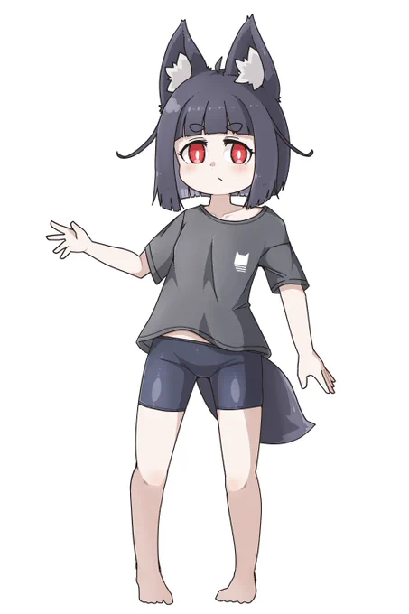 黒狐ちゃん 