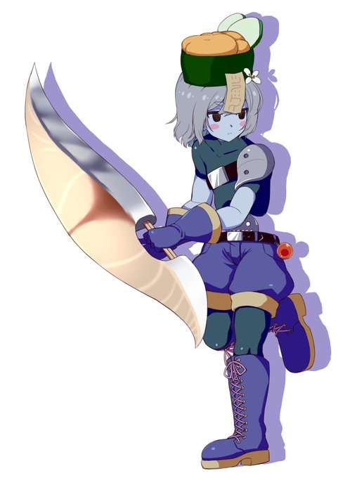 影の塗り忘れがあったから塗った 