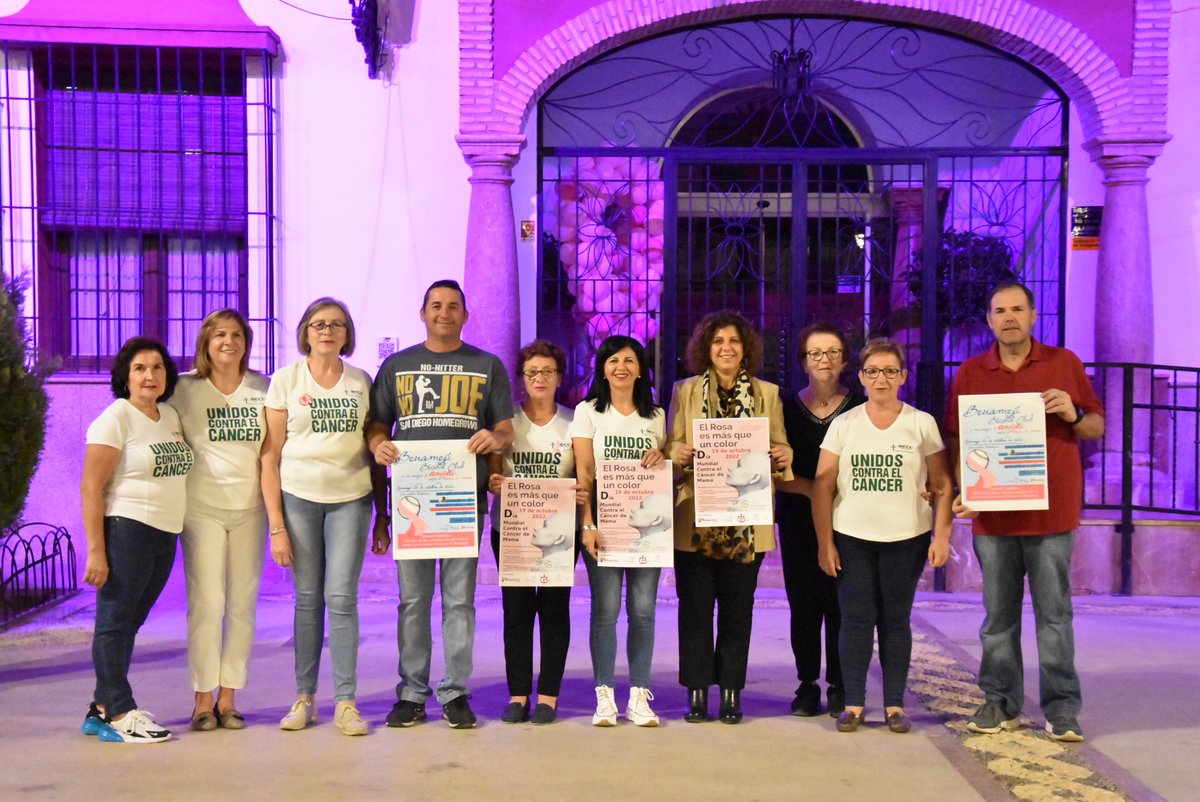 andaluciacc's tweet photo. 🧢⚾️El próximo domingo 23 de octubre el Benamejí BC, y sus amigos y amigas, bateará contra el cáncer de mama, con una programación de encuentros benéficos que tendrá lugar durante todo el día en el Estadio Antonio Espejo Arjona.

ℹ️ Más información:
🔗https://t.co/1TqLOyXPl7 https://t.co/1mJVAOZ6z7