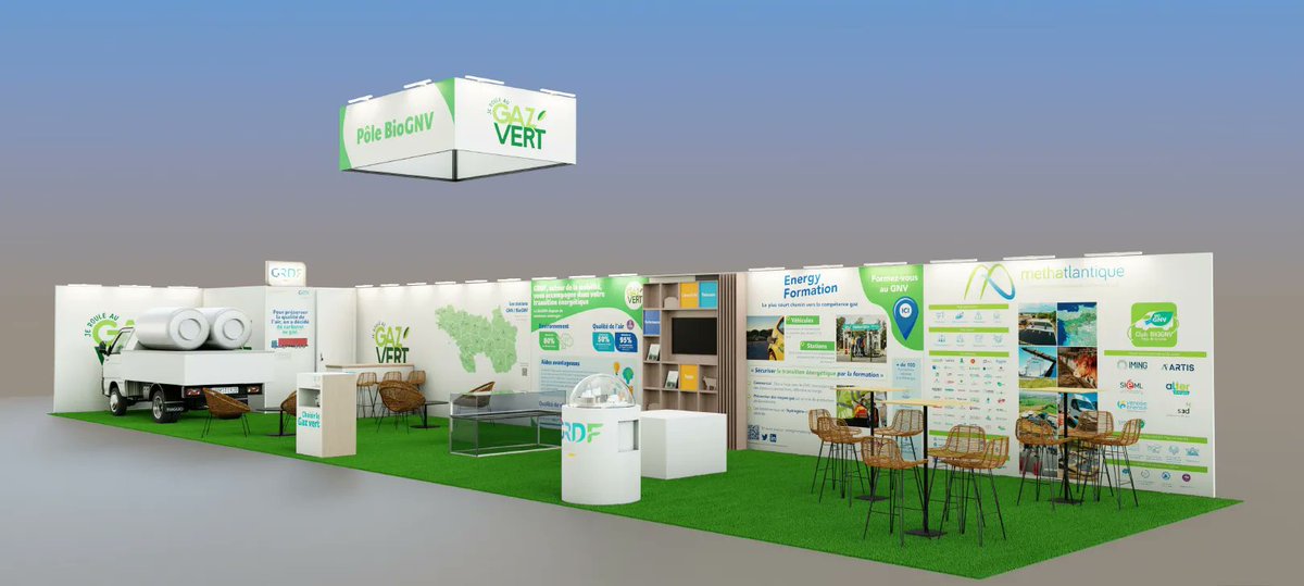 EnergyFormation's tweet photo. ⏰ [Evènement] J-3 avant le salon Technotrans du 20 au 22 octobre au Parc des expositions de Nantes. 
Venez nous rencontrer au stand E009 au pôle BioGNV en compagnie de @GRDF et @Methatlantique 
🤝Parlons des offres de #formation autour de la #mobilitedurable et des #gazvert. https://t.co/XMkum9qkeB