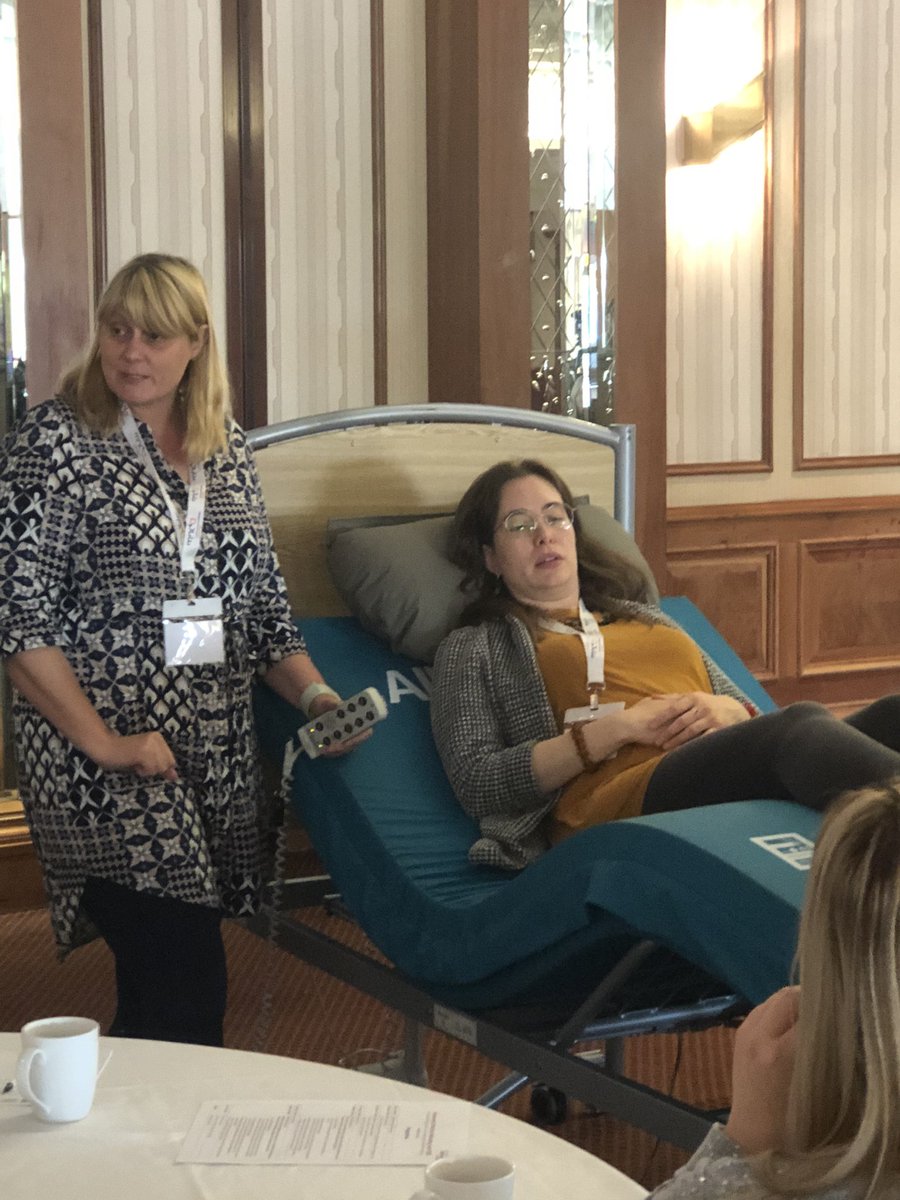 Ema Swingwood (She/her) (@emaroids1) on Twitter photo Wow!!
We Position pts in bed all the time- did you know if you raise knees before head you reduce pressure on sacrum by approx 23% …..that is huge!!!!
Great info relevant to multiple pt groups!
<a href="/TheACPRC/">ACPRC</a> <a href="/mndassoc/">MND Association</a> <a href="/ACPIN_UK/">ACPIN</a> <a href="/ICS_updates/">Intensive Care Society 💙</a> Wow!!
We Position pts in bed all the time- did you know if you raise knees before head you reduce pressure on sacrum by approx 23% …..that is huge!!!!
Great info relevant to multiple pt groups!
<a href="/TheACPRC/">ACPRC</a> <a href="/mndassoc/">MND Association</a> <a href="/ACPIN_UK/">ACPIN</a> <a href="/ICS_updates/">Intensive Care Society 💙</a>