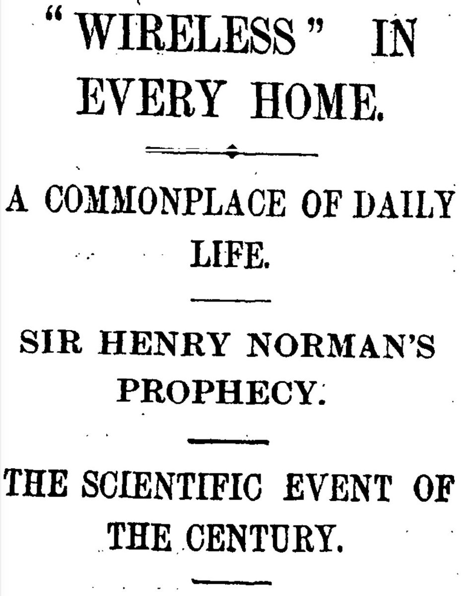 DannyMK's tweet photo. 100 years ago today, the British Broadcasting Company launched. Within a month, first test signals of its soon-to-be famous London call sign 2LO Calling would air

A proud moment for all who are @TeamBBCAlumni and worked @BBCNews 

Newspaper archive cuttings about “new media” 👇 https://t.co/iDv0WkgQ6l
