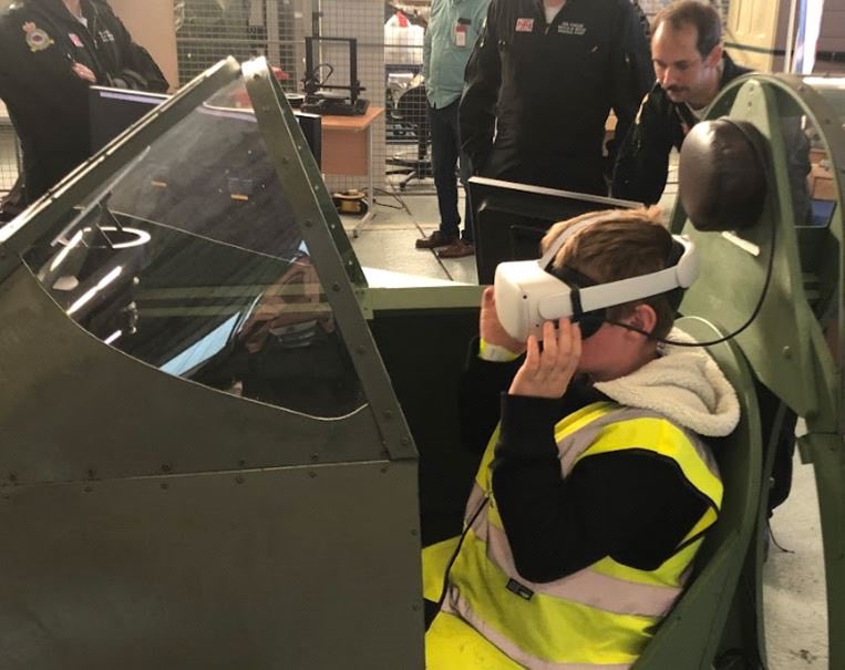 @RAFBBMF Launch a Brand-new Spitfire Simulator Experience 👉warbirdsnews.com/warbird-articl… #avgeek #flightsimulator #aviationhistory #spitfire