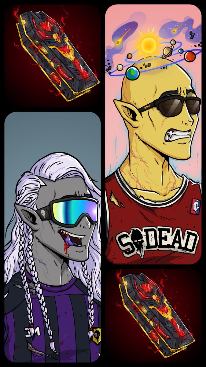 BMS_Jedi's tweet photo. @SoDeadNFT is what I've been snapping up, but thats just me....do your own thing. Excited for staking & hunting $HEM. Chilling out with the fam #SODEAD #deadish #wagbdead #lfdie https://t.co/IWuw2Ovz5Y