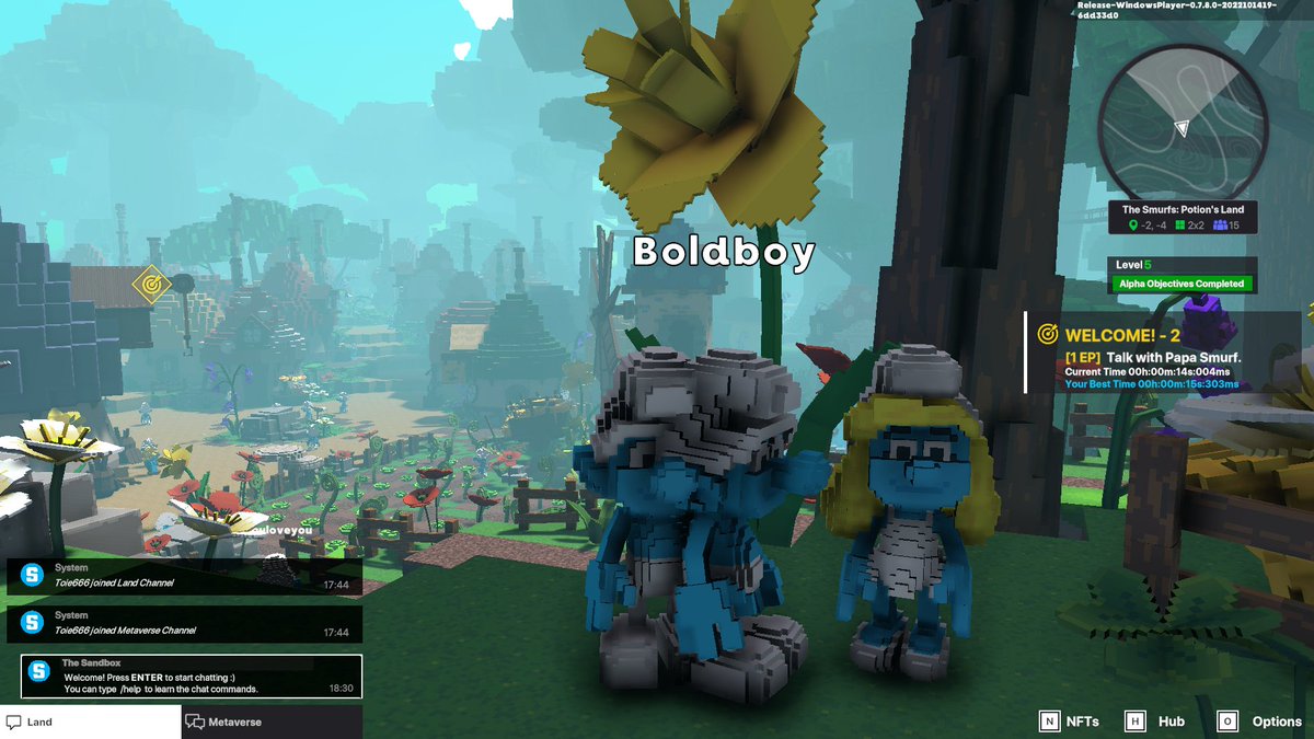 Tawan55099378's tweet photo. @TheSandboxGame I just participated in The Smurfs Giveaway for a chance to win a Season 3 Alpha Pass! Check out my screenshot below! 👇 https://t.co/tIQNTrzeo0