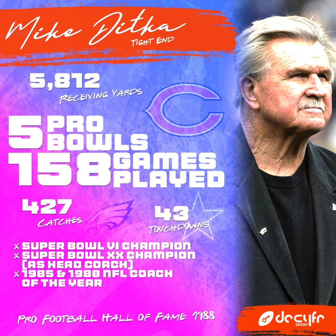 Happy birthday to legend, Mike Ditka!     