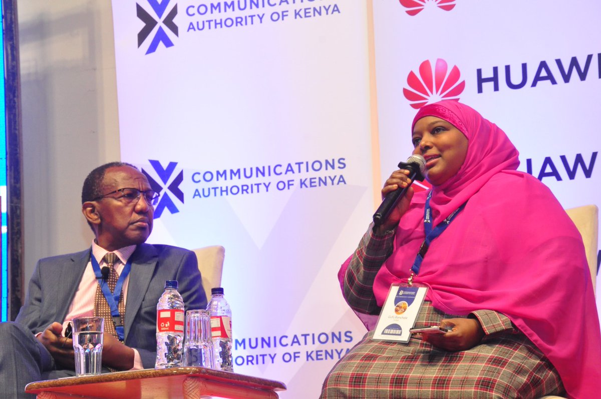 KeCIRT's tweet photo. Ms. Banchale Gufu: "@KeCIRT is a multi-agency collaboration framework that is responsible for the national coordination of cyber security as well as Kenyaβs national point of contact on cyber security matters."
#CACyberConference22 @CA_Kenya https://t.co/3se3L5uBTv