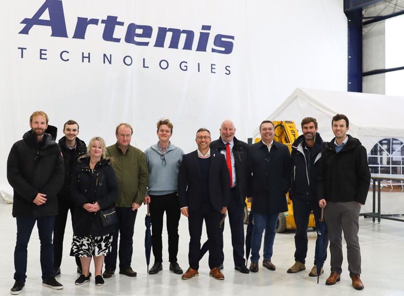 halffullstu's tweet photo. Fantastic to be in Belfast and getting to see the great work going in at @ArtemisTechLtd with colleagues from @MaritimeUK and to hear about the Belfast Maritime cluster @InvestNI @MUKSolent https://t.co/uNAbOz6wnn
