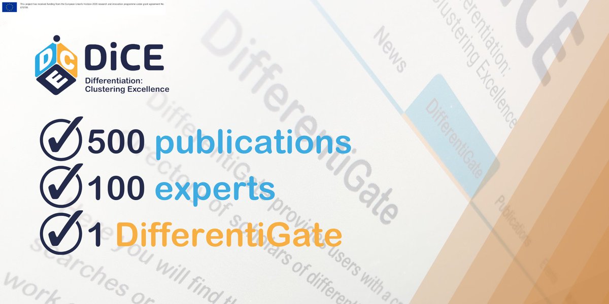 dice_h2020's tweet photo. How familiar are you with #differentiation? In the DiCE project our goal is to produce and source a vast array of research on the topic
From the #InDivEU, @EU3Dh2020 and @IdeaEu projects and beyond, check out our publications page!
👉 https://t.co/GJGaOQoY1y https://t.co/mMy7baOCIZ