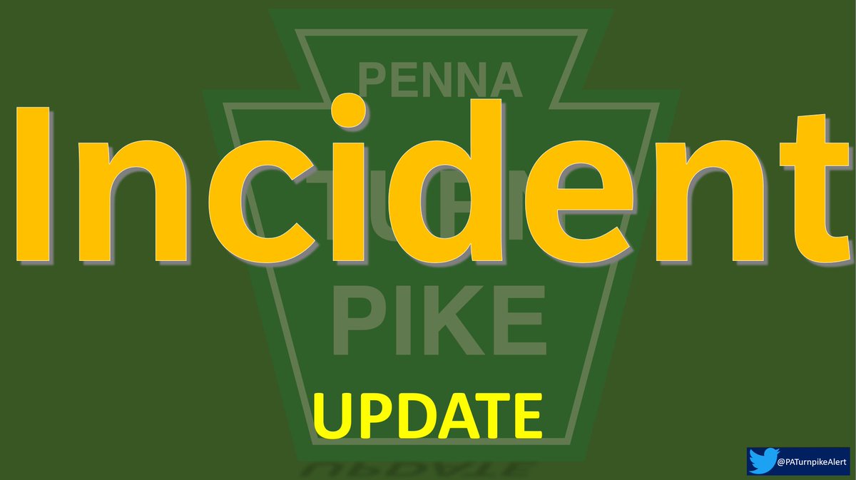PA Turnpike Alerts on Twitter "UPDATE INCIDENT Paturnpike I476