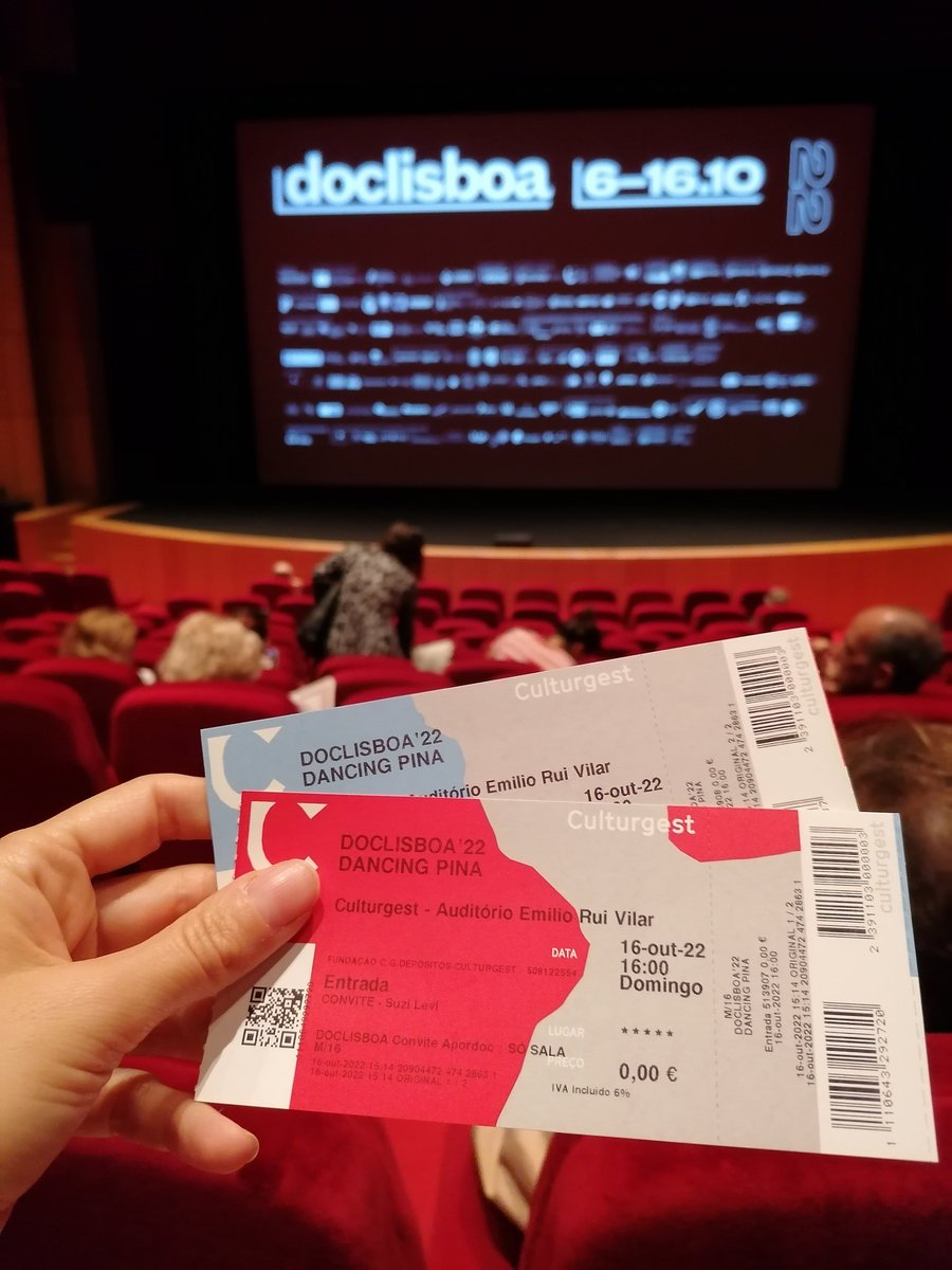 lisbonweekly's tweet photo. @doclisboa Last Sunday we watched the documentary 'Dancing Pina' with #doclisboa in @culturgest Lisbon. Highly recommended!
#lisbon #dance #dancingpina #lisboa #filmfestival #culturgest #culture #contemporaryart #FestiveSeason https://t.co/jUX1XIxbTj