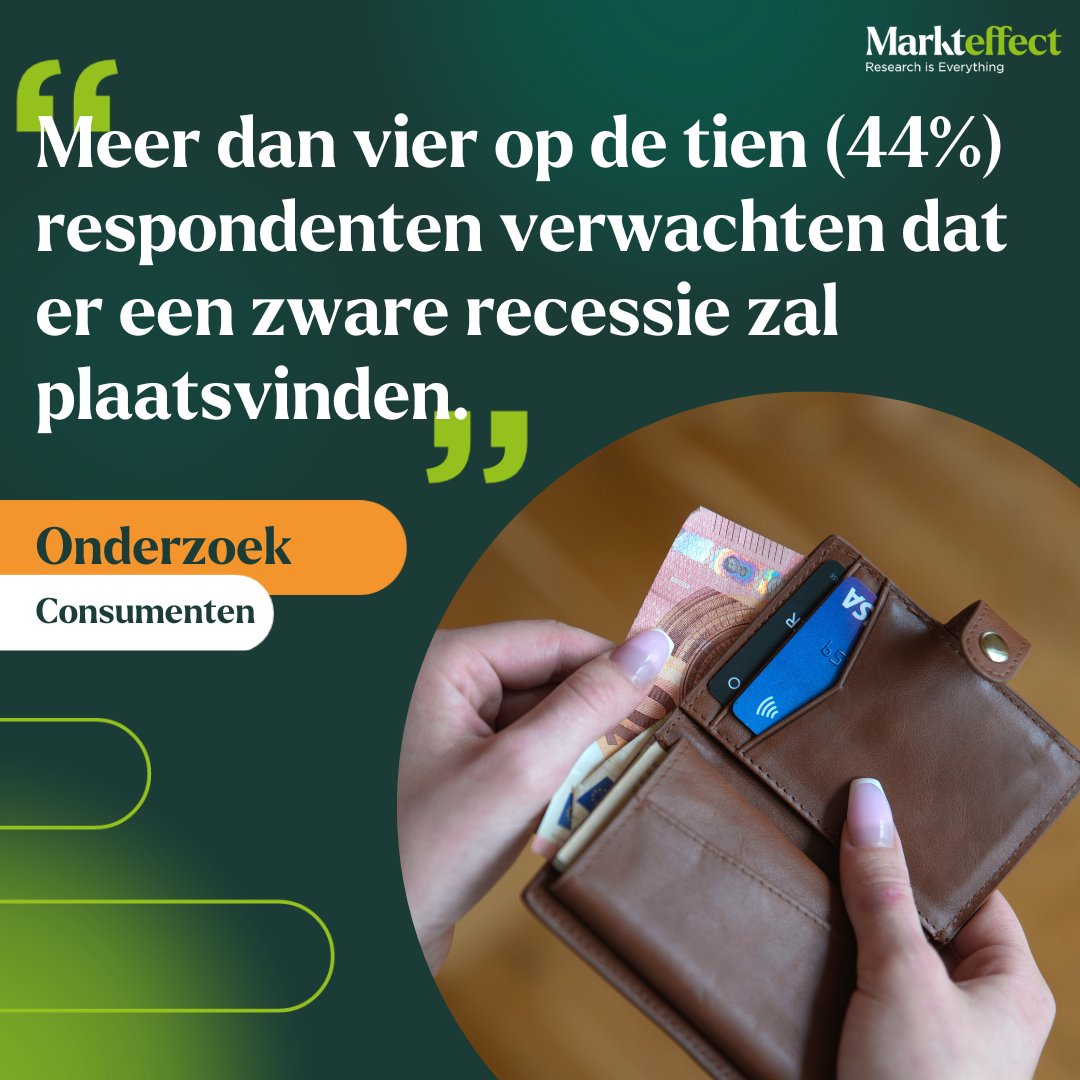 De energieprijzen blijven oplopen en alles om ons heen lijkt duurder te worden. Er wordt al maanden gespeculeerd over een recessie, maar belanden we daar ook in?

Maar liefst 80% verwacht van wel, waarvan 44% zelfs een zware recessie verwacht. markteffect.nl/nieuws/272/ver…

#recessie