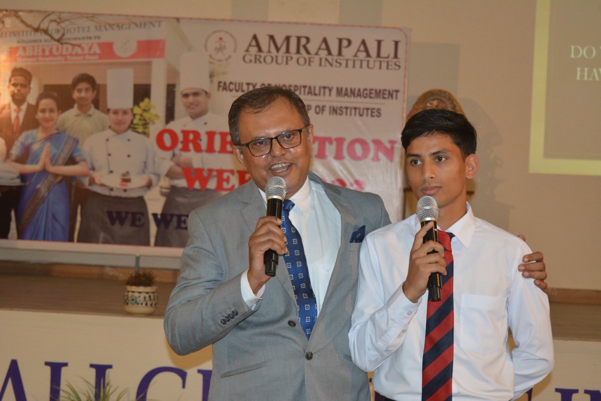 agihld's tweet photo. Amrapali Institute of Hotel Management, Haldwani organized a one-week induction program for the fresh entrants to BHMCT, BHM KU, DHMCT, DHM KU, DHA programs, in line with the AICTE and UGC requirements.
#agihld #amrapali #bestcollege #aihm #hotelmanagement #bhmct #bhm #dhmct https://t.co/PK34p4ElXf