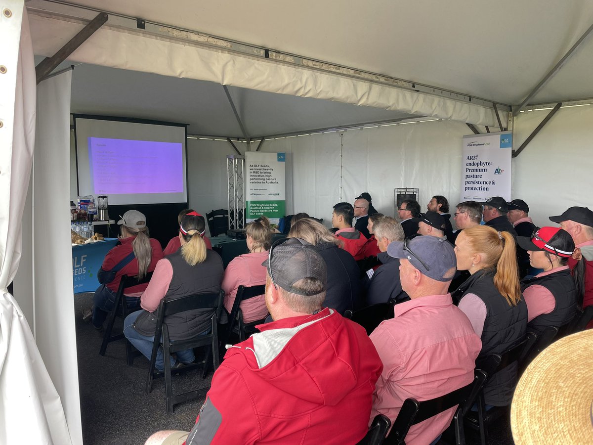 Excellent day with <a href="/DLFSeedsAU/">DLF Seeds</a> and <a href="/EldersLimited/">Elders</a> reviewing latest #innovation for pasture genetics. The power of your pasture is depending on matching the varieties to your farming system. #problemsolving #DecisionMaking maximises #ROI