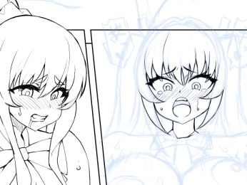 ちゃんと原稿は描いてるのですが、今週体調を崩してしまい、1P半しか進みませんでした…
こういう時もあるので温かい目で見てください… 