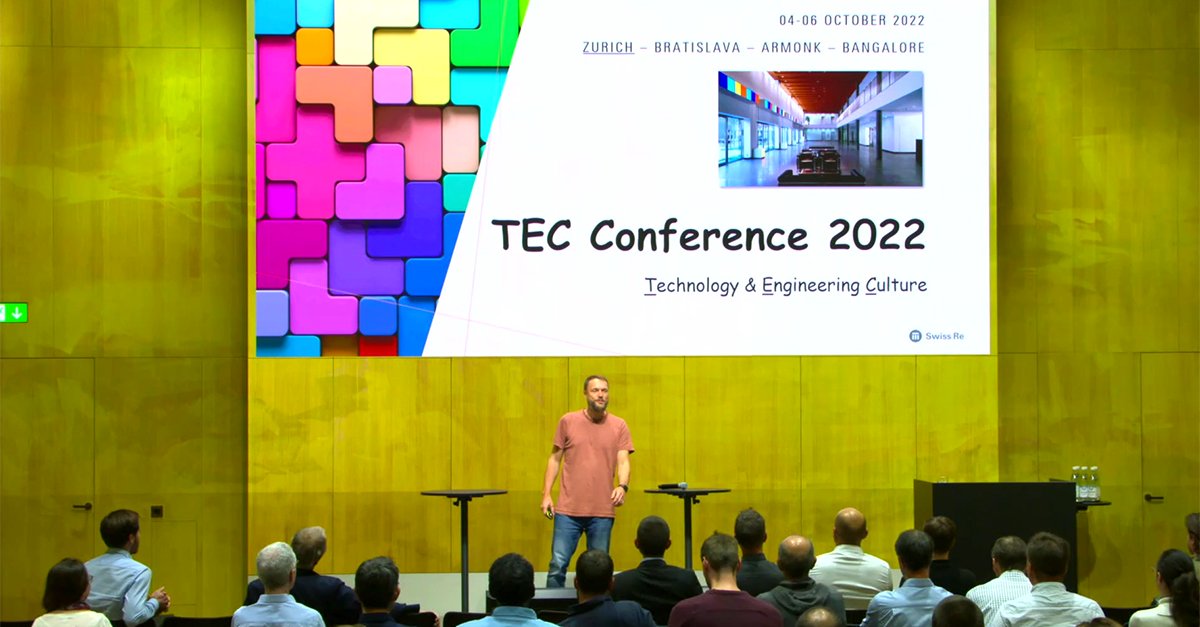 Our recent Technology & Engineering Culture (TEC) days included over 400 developers, engineers and other data and tech experts sharing ideas and insights. 👉 Explore our current data and tech career opportunities: swissre.com/careers.html #TechCareers