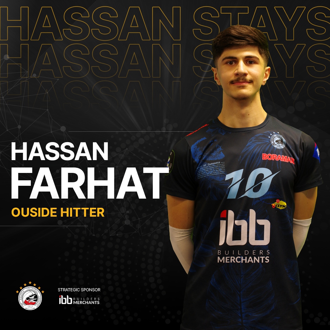 IBBPoloniaVC's tweet photo. 📢 Pleased to announce that ur young force – Hassa Farhat stays with us! Firstly, ur OH had started #ProVolley and then became part of the senior team. Hassan is a very hard-working and talented youngster who performed well on the court last season 🏐. 🤞for the upcoming season! https://t.co/6XFK8pWCh8