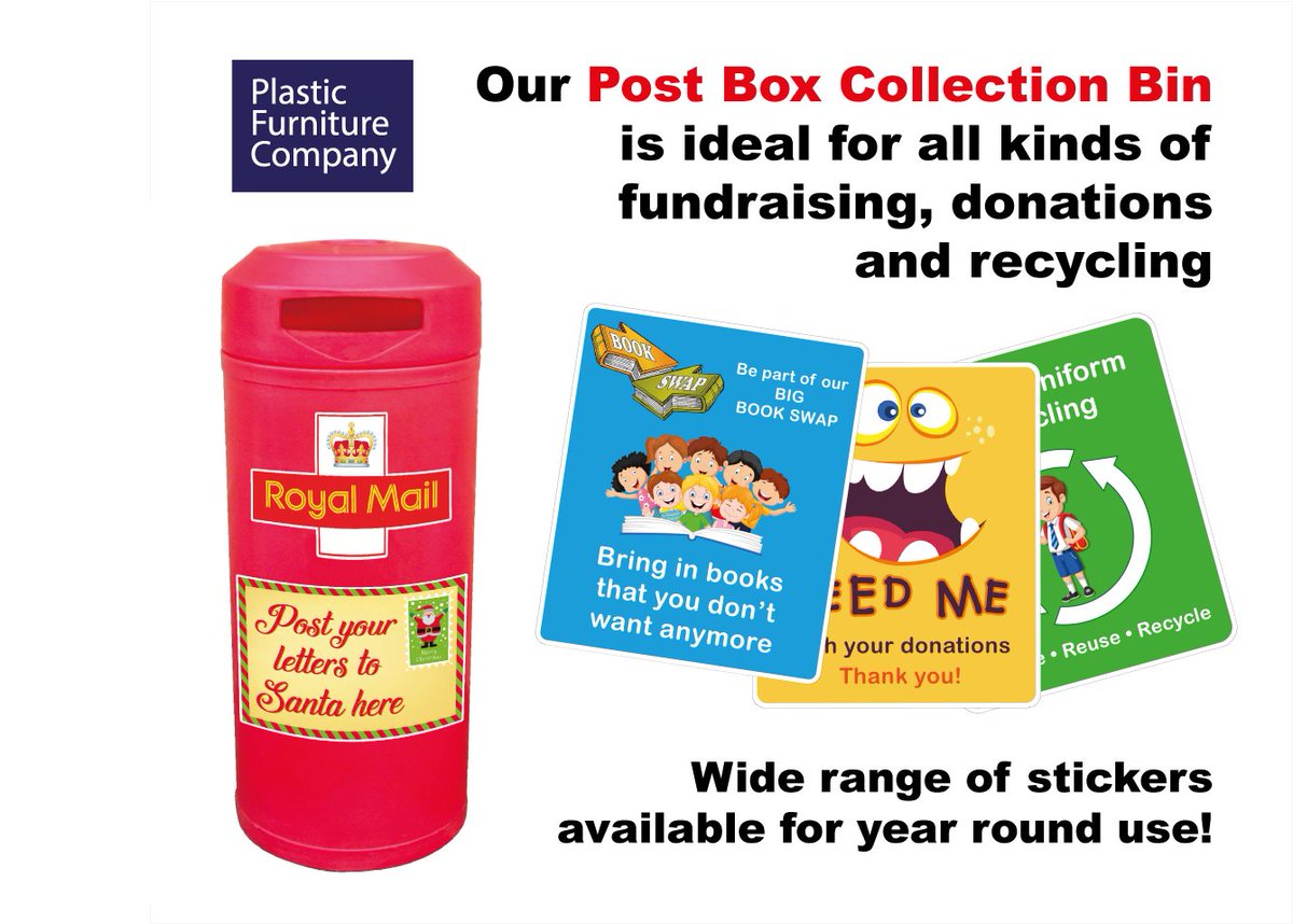 PlasticFurnCo's tweet photo. Our new Post Box Collection Bin is ideal for schools, nurseries, offices or anywhere you need a collection point. 
https://t.co/mMTaIN6XdJ https://t.co/2kExe9CQDr