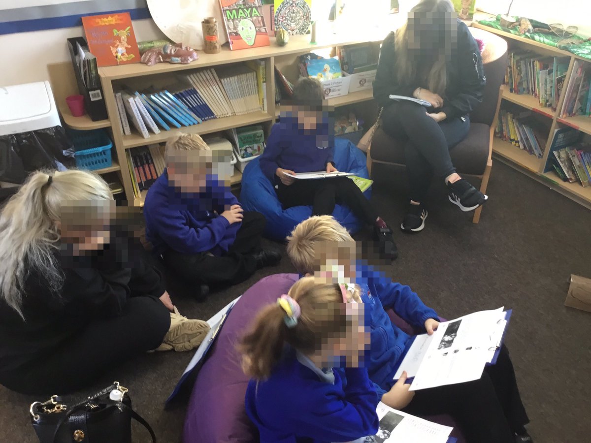 LeysFarm's tweet photo. The MacMillan Reading event this morning was well attended. Class 4W were very sensible while parents were in and demonstrated their reading skills well. #LFJSReading #LFJSMacmillan #macmillancoffeemorning https://t.co/SjLEXtk5mv
