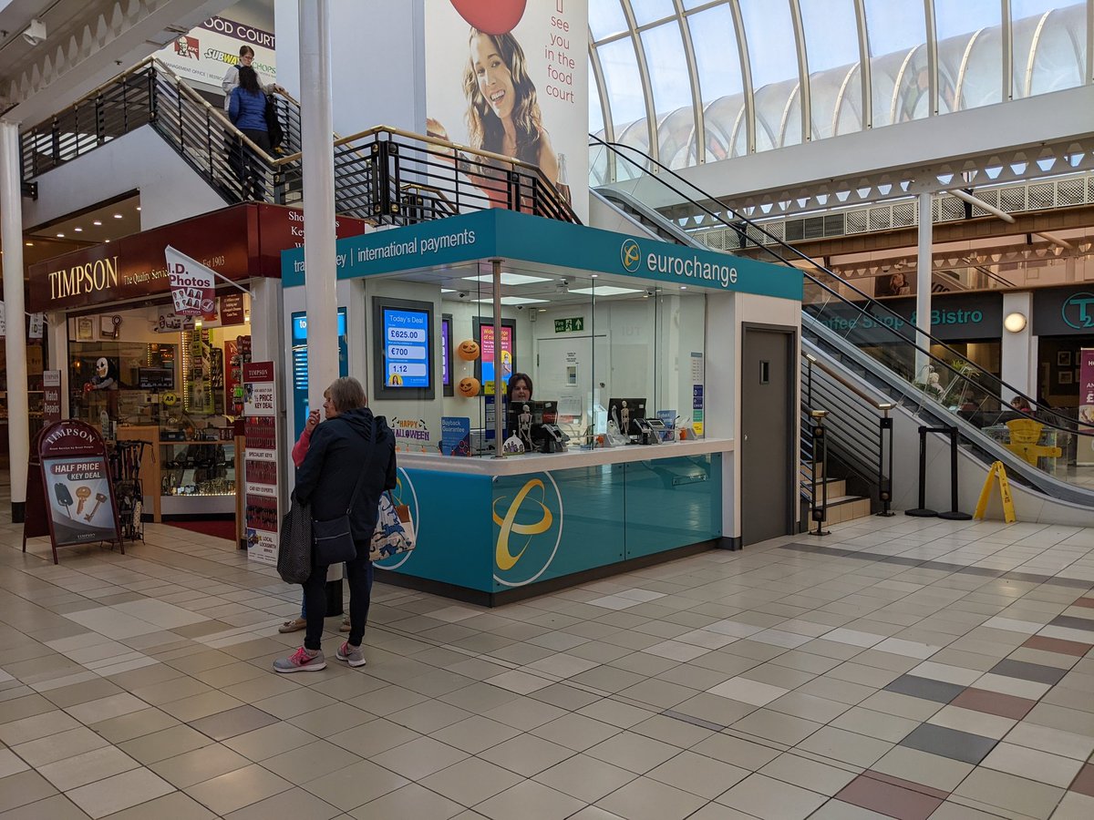 murphysurveyors's tweet photo. Eurochange have rebranded some stores in Northern Ireland. If you have space for lease in a high footfall location give me a call...... https://t.co/ePkIbtra3U