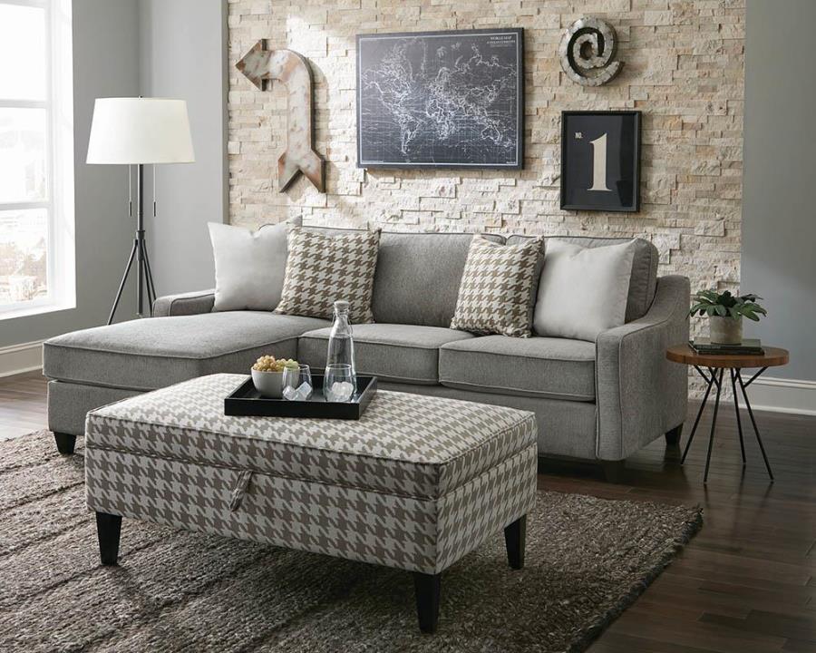 whffurniture's tweet photo. McLoughlin Sectional with Ottoman available now! At WHF Store you can get your purchase within days, not months. Plus we deliver and assemble for free! It comes in grey and brown 🤩 https://t.co/IZOfBTjkLP