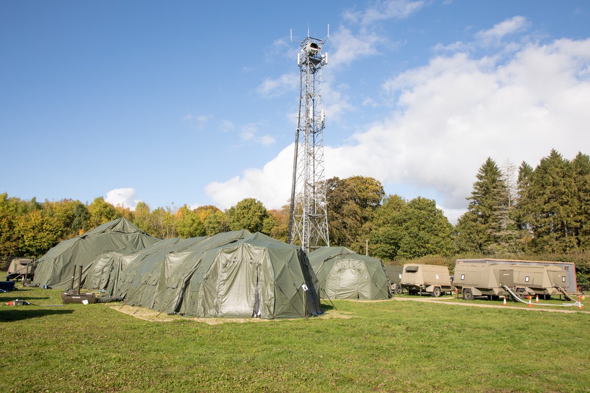 The Joint Force Air Component (JFAC) HQ have recently been conducting Exercise Titanium Falcon at @RAFHighWycombe. They worked with Partner Nations as well as UK Land and Maritime forces to test the JFAC’s operational level command and control.