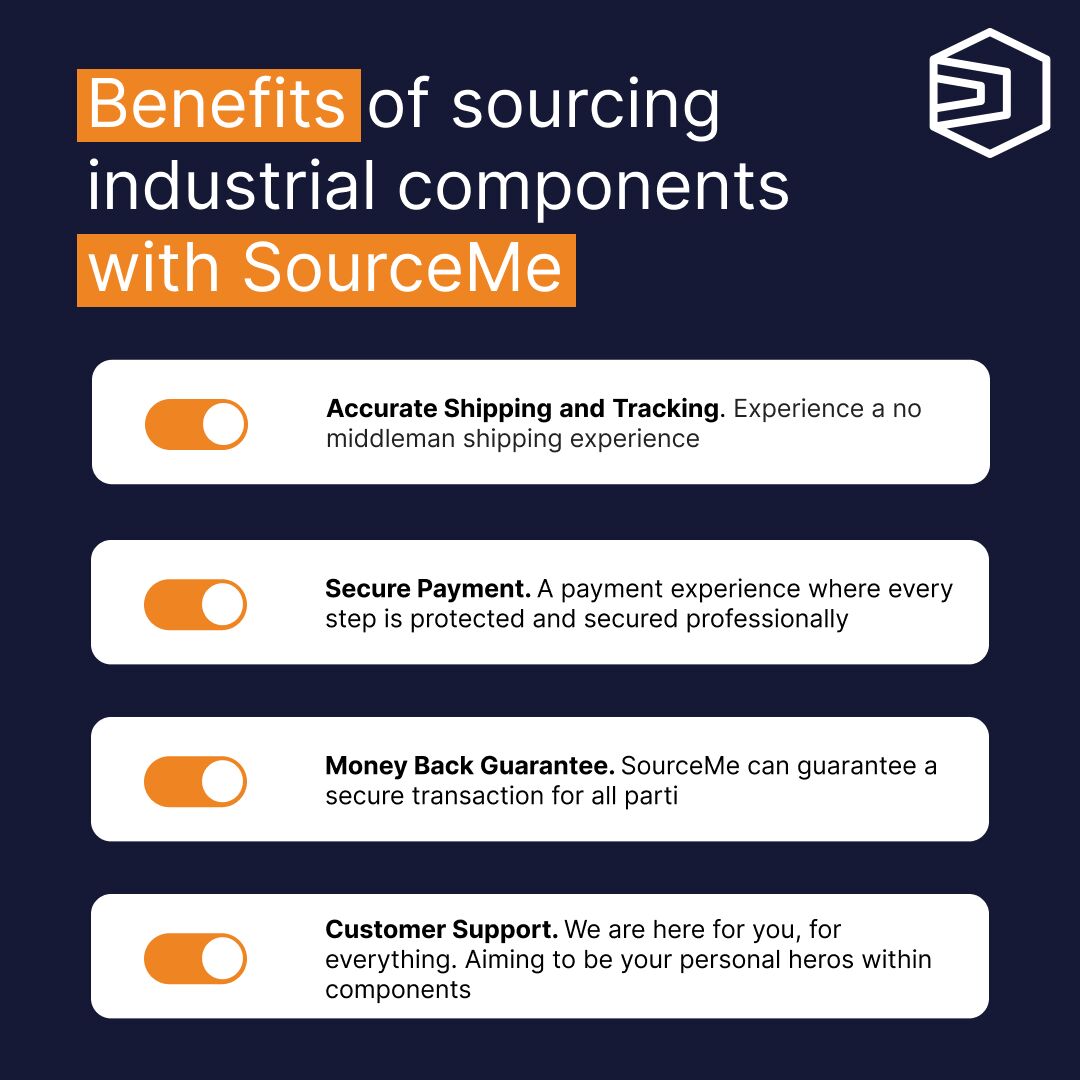 SourceMe2's tweet image. When sourcing #industrialcomponents through #SourceMe, you will reduce the amount of time it takes to make a purchase, increase the effectiveness of the process, and feel confident about your decision.
👉Start your sourcing journey now: sourceme.com/shop/