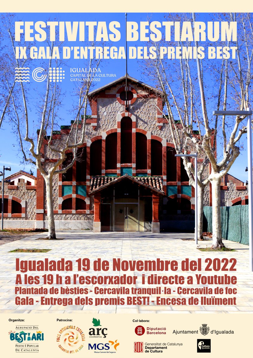 Bestiari_Cat's tweet photo. Es presenta el cartell de la IXa edició del Festivitas Bestiarum 🔥🐉👉 https://t.co/feYySNTRip 

@diablesigualada, @Grup_Mal_Llamp, @culturaigualada,  @igualadaccc2022, @culturacatalana https://t.co/9A2ekKiOun