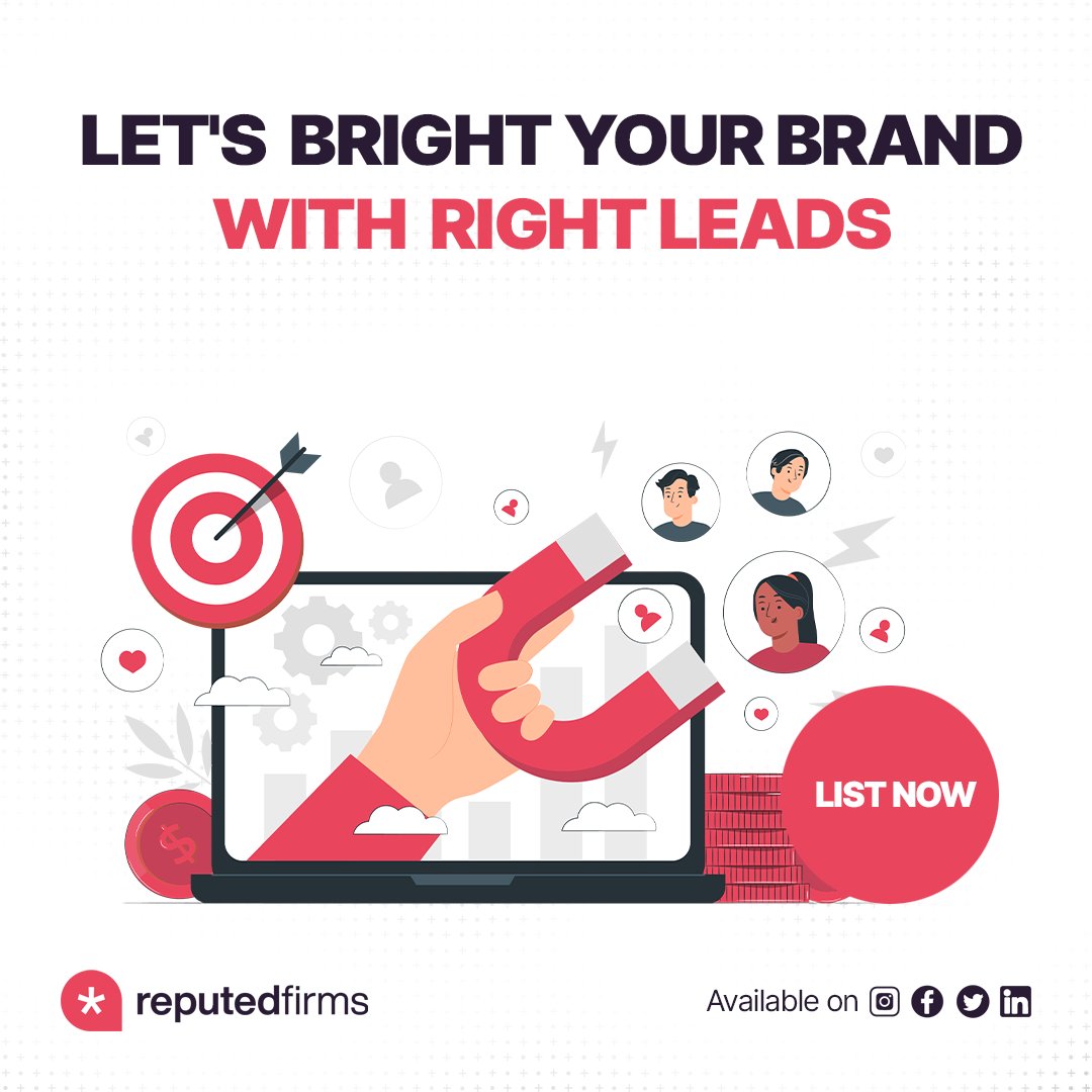 reputedfirms's tweet photo. Generating leads is one of the most powerful ways to keep costs low while increasing your companyโs earnings potential.
#reputedfirms #business #softwarecompany #marketing #realestate #website #socialmedia #realestatebuilder #leads #digitalmarketing #leadgeneration #topcompany https://t.co/CyVSJYkein