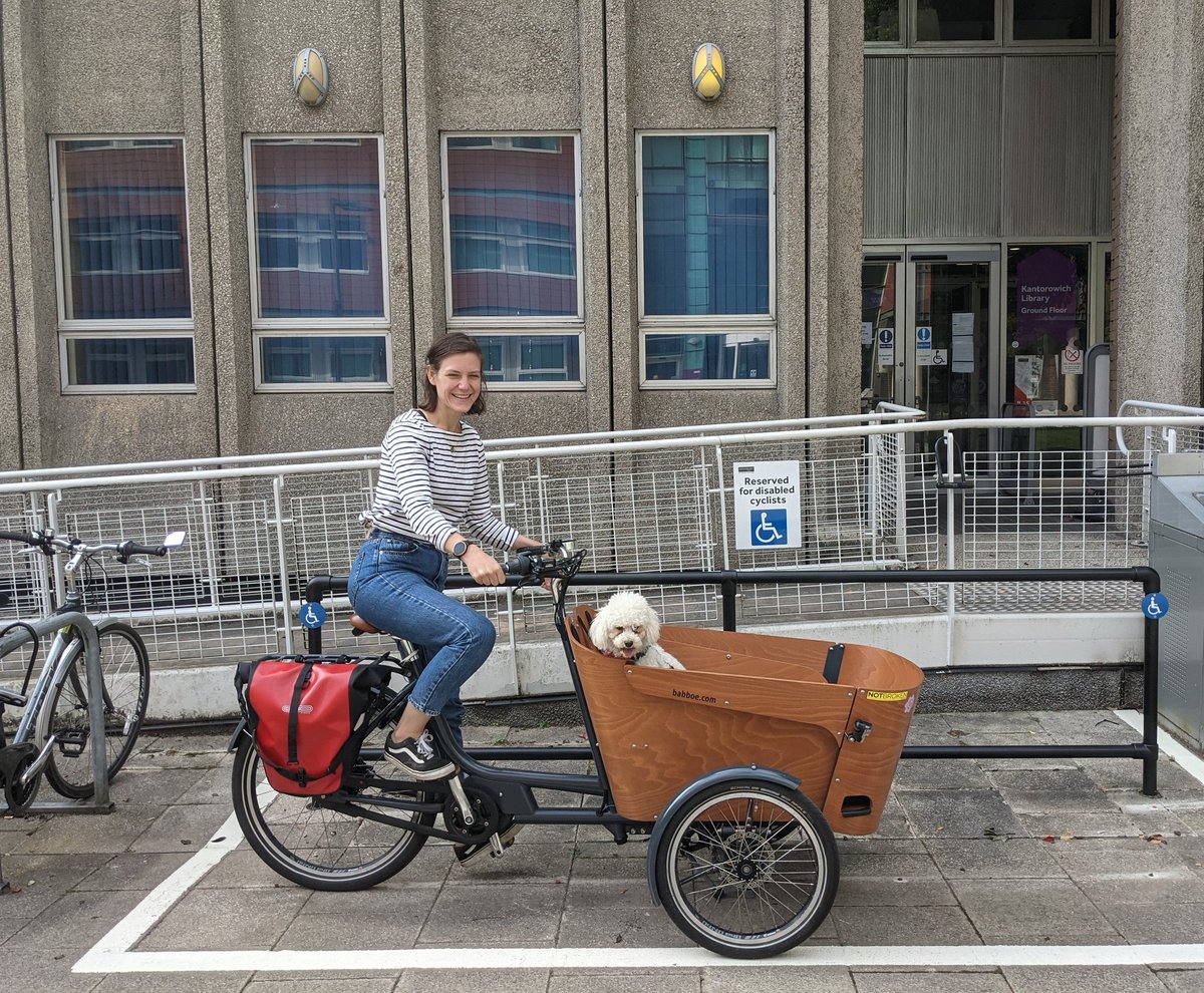 Disabled cyclists need accessible parking spots.