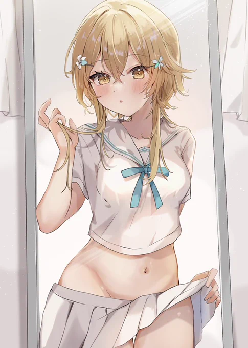 #ミニスカートの日ミニスカセーラー 