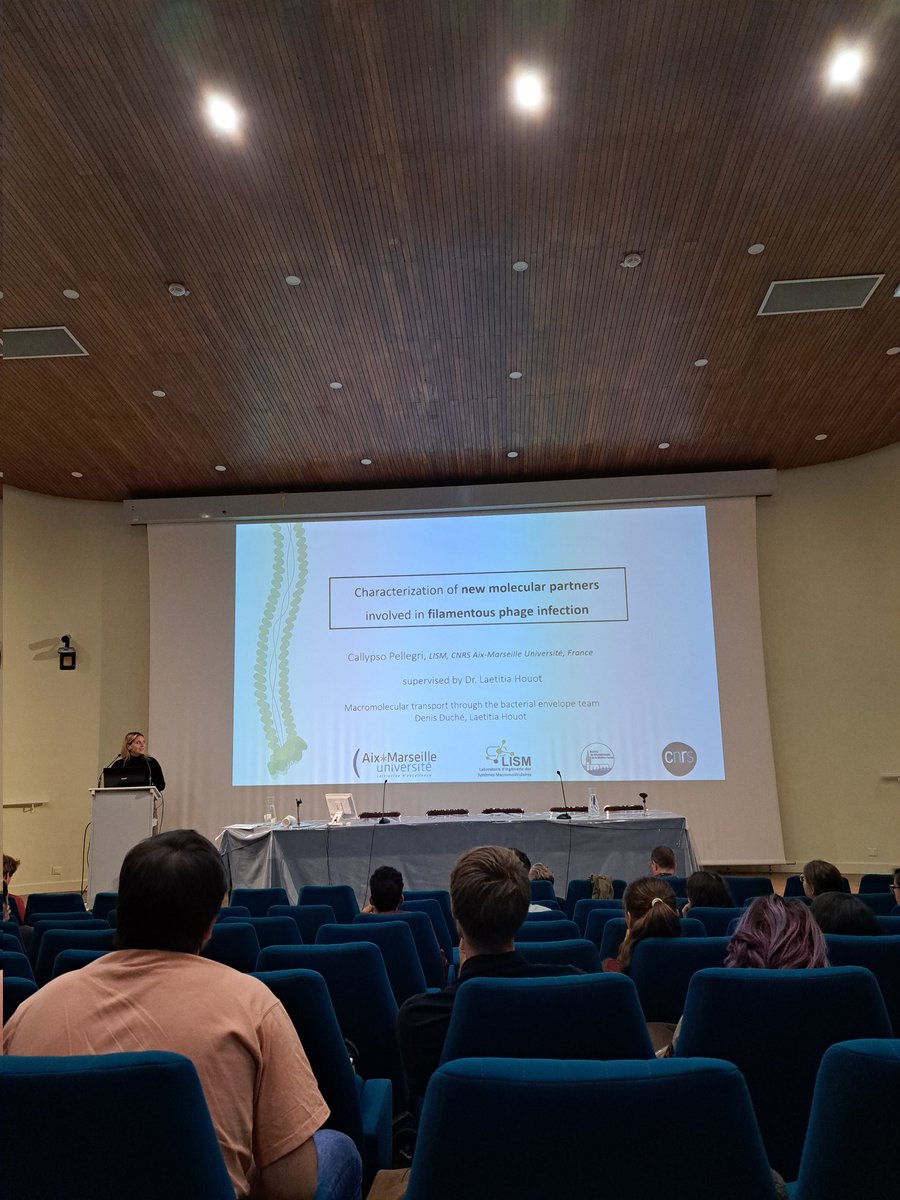 Maelle Paillat (@maelle_paillat) on Twitter photo Nice talk by <a href="/PCallypso/">Pellegri Callypso</a> from <a href="/LISM_CNRS_AMU/">Labo d'Ingénierie des Systèmes Macromoléculaires</a> at the Doctoral School Symposium @univamu Nice talk by <a href="/PCallypso/">Pellegri Callypso</a> from <a href="/LISM_CNRS_AMU/">Labo d'Ingénierie des Systèmes Macromoléculaires</a> at the Doctoral School Symposium @univamu