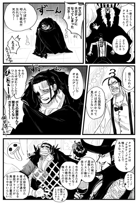 ホロホロの能力でネガティブになってしまった🐊と、それにかこつけて日頃の鬱憤を晴らそうとする🤡 