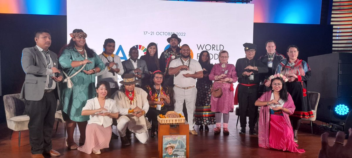 Mother Earth is Sick. Indigenous knowledge is the cure. Indigenous youth are the medicine. Our food systems are the pathways. Unite with us. The powerful messages of the Indigenous youth campaign launched at the #WorldFoodForum