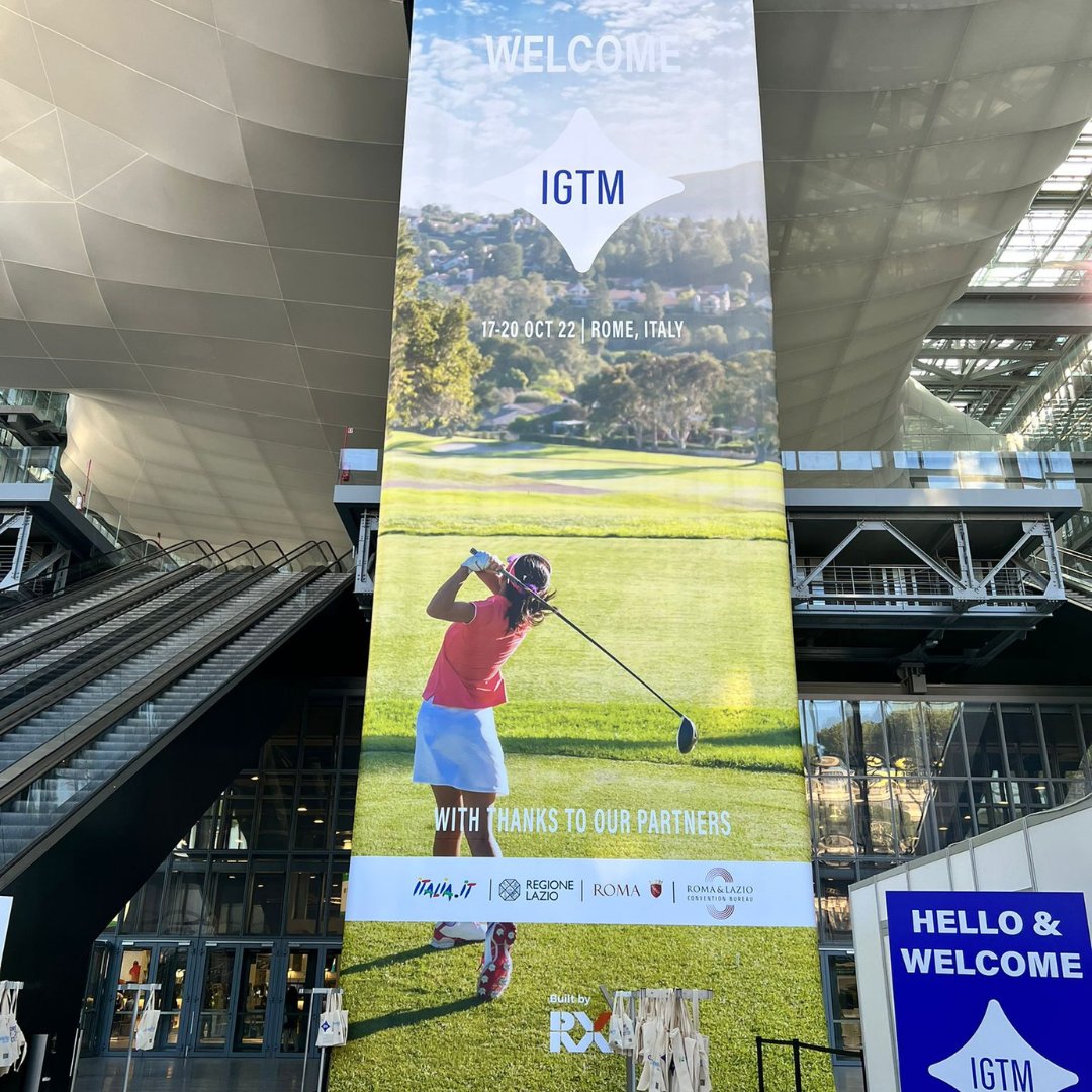 TheodoraGolf's tweet photo. Zilele acestea, între 17 și 20 octombrie, suntem la Roma, la International Golf Travel Market, un eveniment dedicat exclusiv companiilor din industrie care doresc să își dezvolte afacerile. Mulțumim colegei noastre, Debora, care ne reprezintă la IGTM și întregii echipe! 💖 https://t.co/72FjTx9Hsa