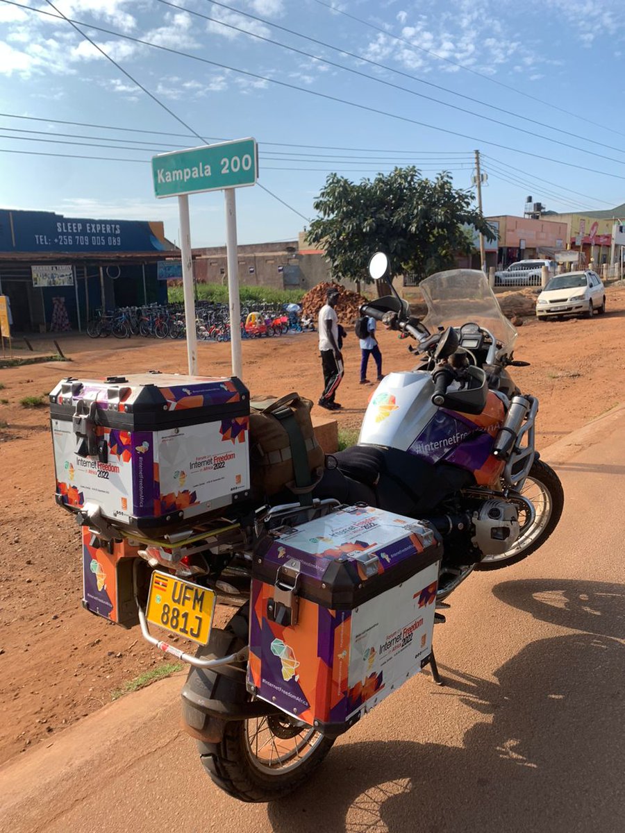 Today @goleandrew arrived back home to Uganda after successfullly covering almost 10,600 kilometers travelling across 8 countries (Uganda, Rwanda, Tanzania, Zambia, Botswana, Zimbabwe, Malawi & Kenya) over the last 30 days. It was in part to raise awareness on #digitalSecurity