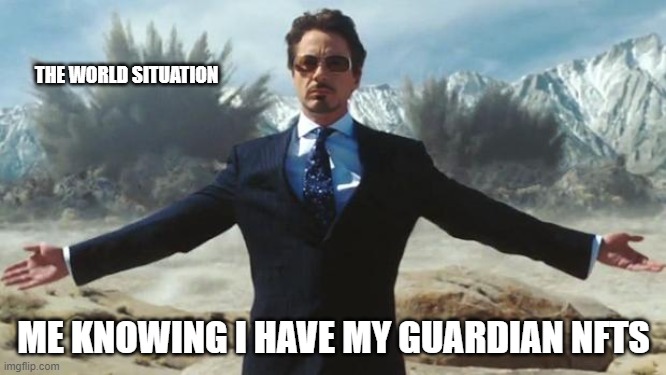 Guardians of the metaverse NFT tweet media