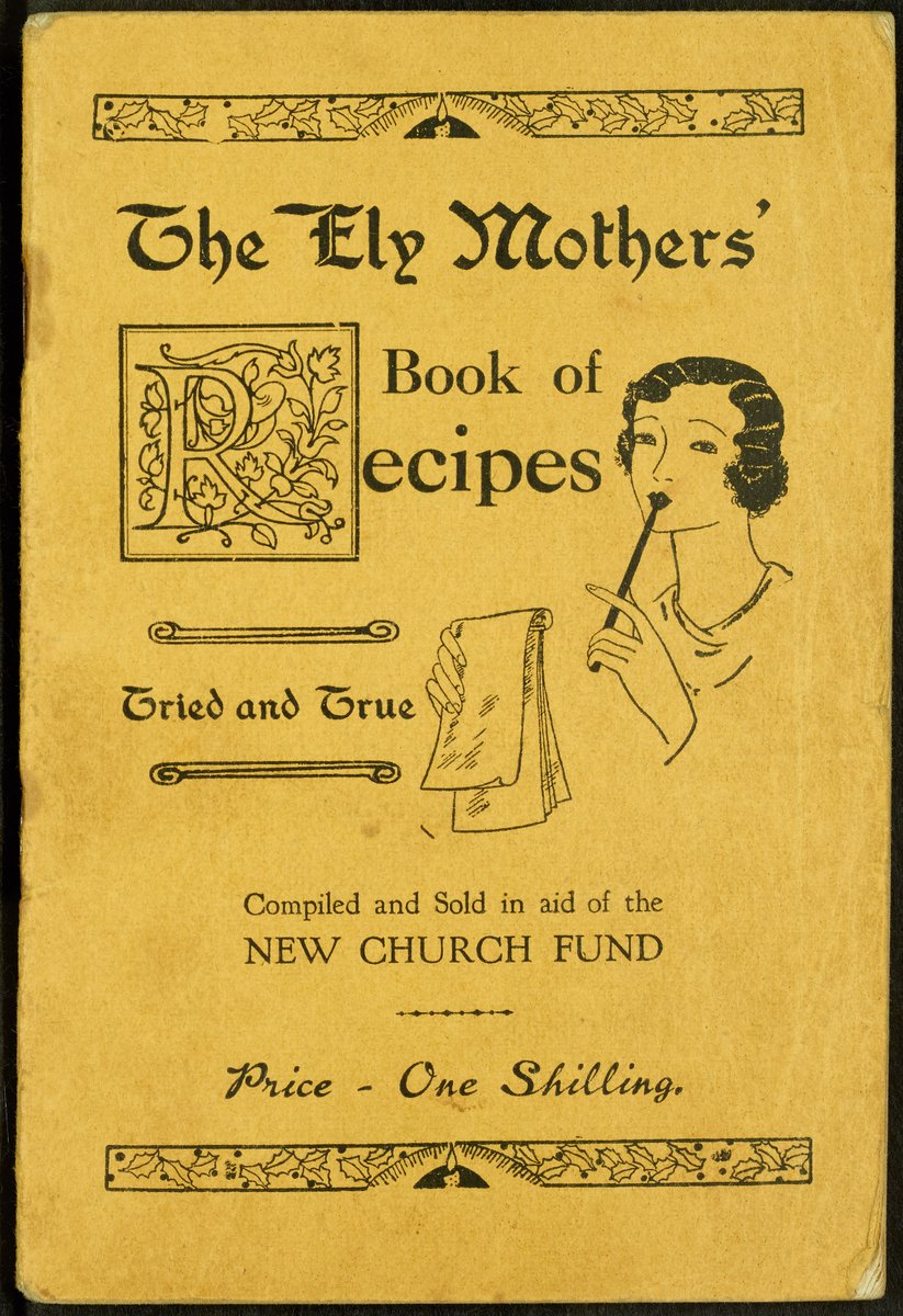 GlamArchives's tweet photo. This week is National #BakingWeek!
The #Ely Mothersโ Book of Recipes was produced in the 1920s. It was sold in aid of the Ely Methodist Church new church fund and includes recipes contributed by members of the community. Including cakesโฆ https://t.co/Q5m0q4QDuy