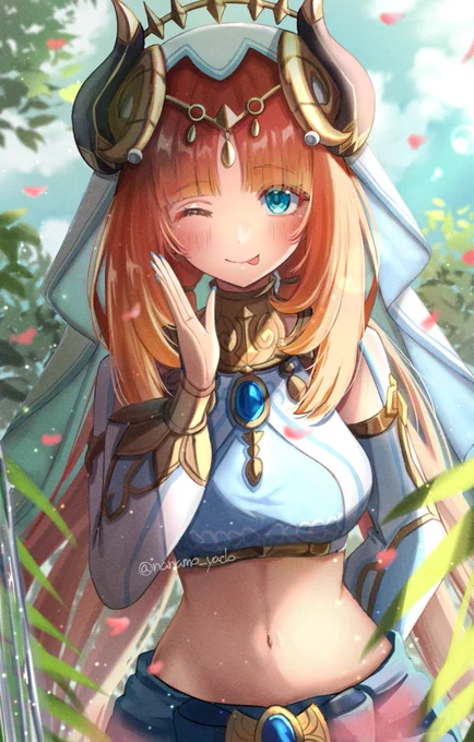 #原神 #ニィロウ #GenshinImpact  #Nilou_genshin_impact #FANARTなんてね✿ 