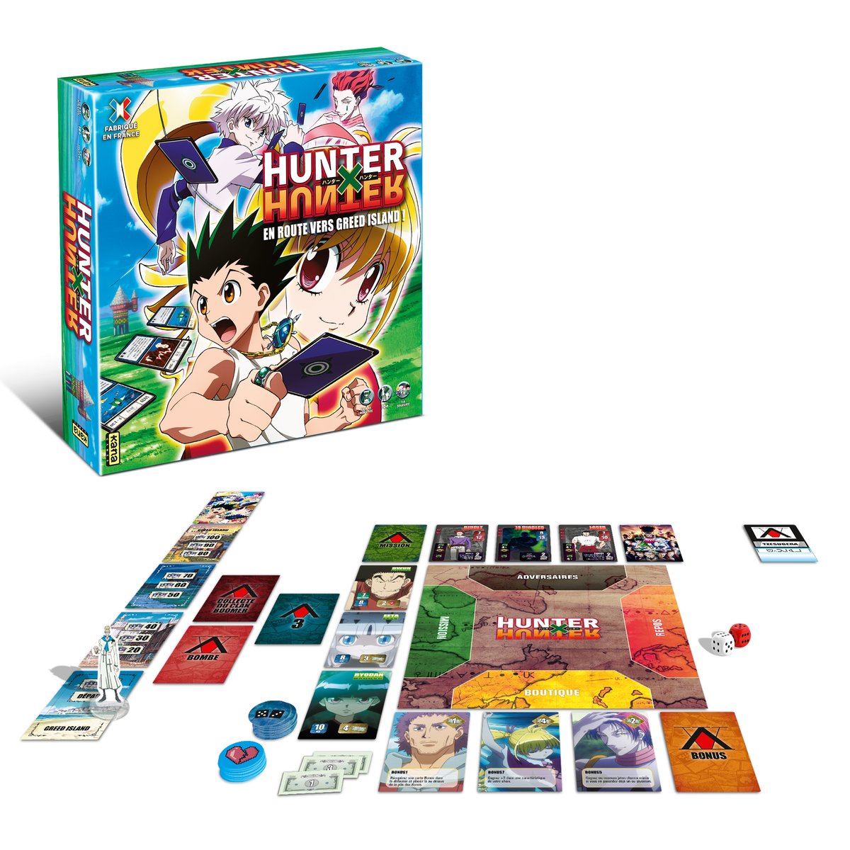 LeTalkManga's tweet photo. #KanaGames sort le jeu de société "Hunter x Hunter - En Route vers Greed Island !"
Dans ce jeu coopératif, les joueurs sont plongés dans le jeu Greed Island et doivent trouver les 100 cartes Sort de Greed Island pour gagner.
Prix : 29,99€. Parution : 26/10/22. #HunterXHunter https://t.co/UntL6td4Ev