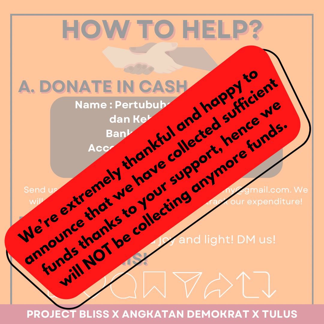 SyarifahAmin's tweet photo. Hello Twitter friends!

Happy to announce we have collected more (to date) RM17k thanks to each and every one of you. We will be posting up more details on what we will be spending on and also a volunteer form this weekend. So do keep a look out! ☺️

#LightUp https://t.co/1mE1tZxL14