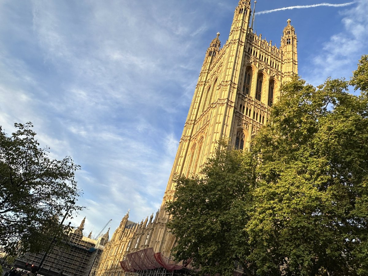 In London for work @Cornwall_LPC meeting in parliament
