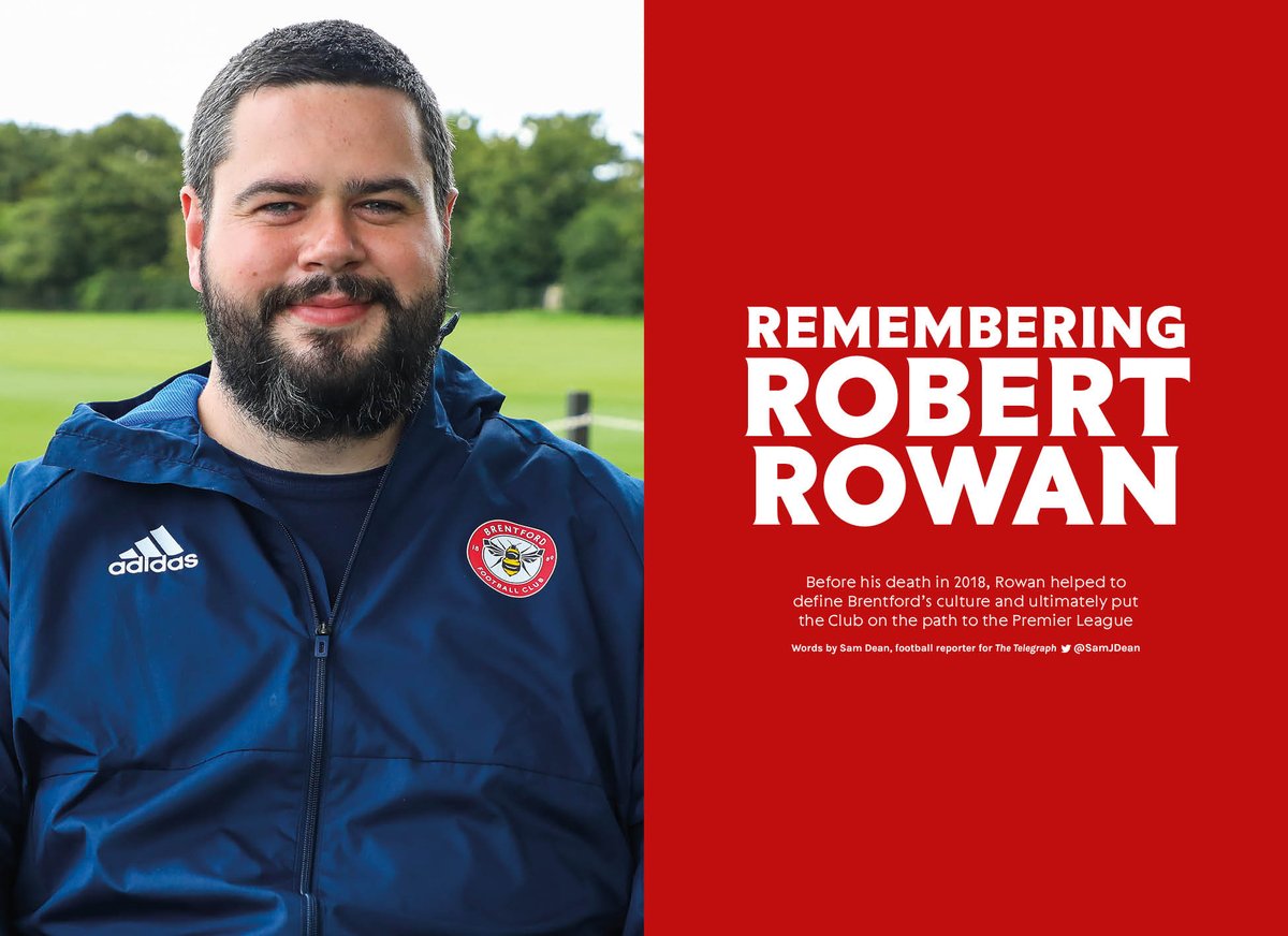 📚 Remembering Robert Rowan, tomorrow's issue will be available inside and outside the ground – as well as from the Bees Merchandise Kiosk and Bees Superstore (contactless payments only) Buy online now ➡ bit.ly/BRECHEprogramme #BrentfordFC | #BRECHE