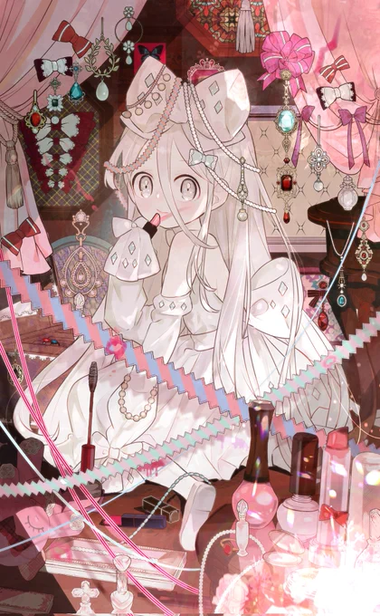 ピンクはいっぱいあるんだ#あなたのぴんく色の作品を見せてください #イラスト 