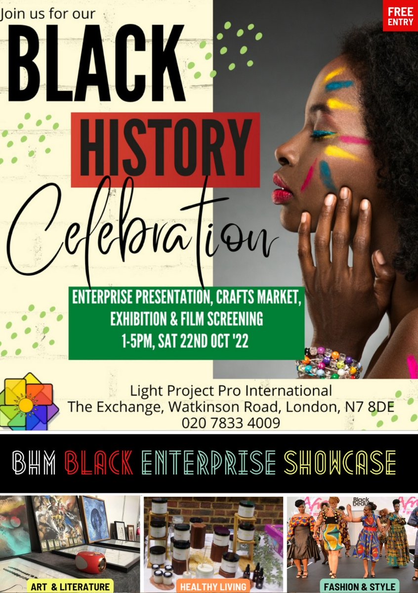 We look forward to welcoming you on Saturday to our Black History Celebration from 1-5pm! Tickets are free and still available on Eventbright.