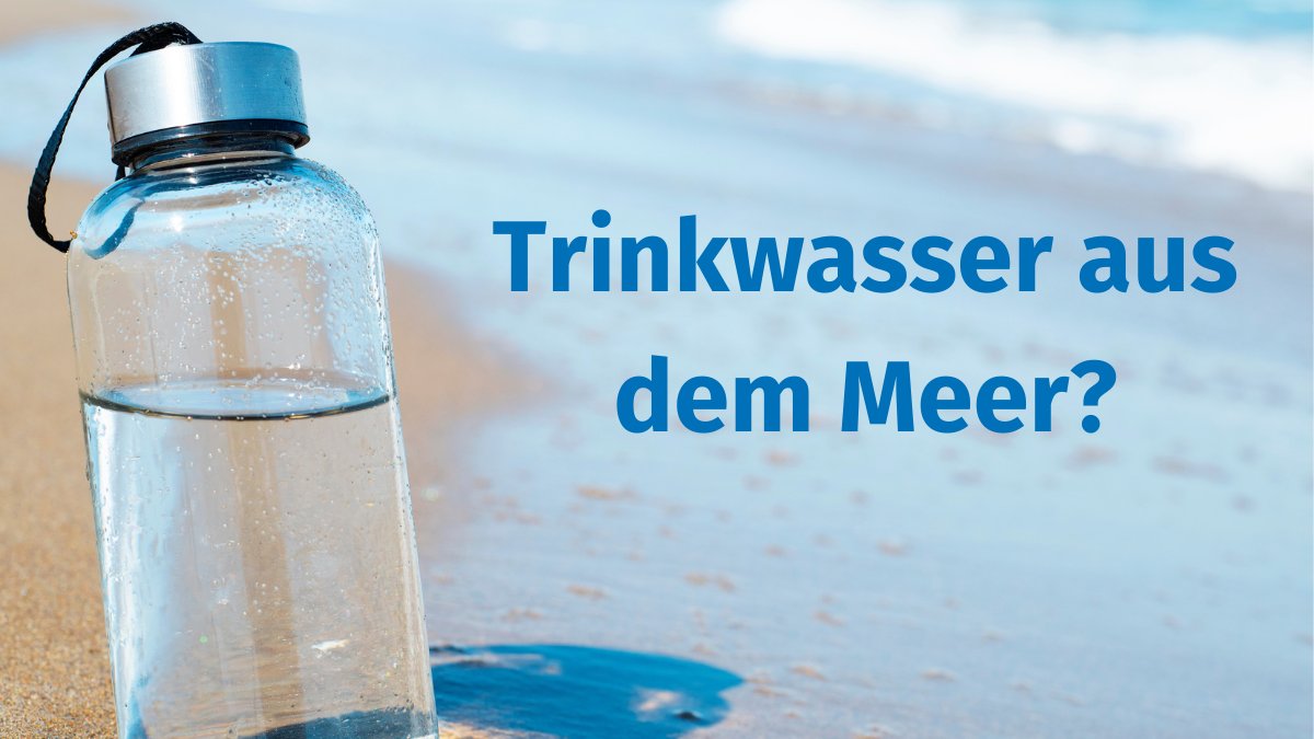 Wenn die #Trinkwasserressourcen knapp werden, warum dann nicht einfach auf #Salzwasser ausweichen? Dieser Frage sind wir nachgegangen 👉forum-trinkwasser.de/meerwasserents…

#Trinkwasser #Leitungswasser #Meerwasserentsalzung #Klimawandel