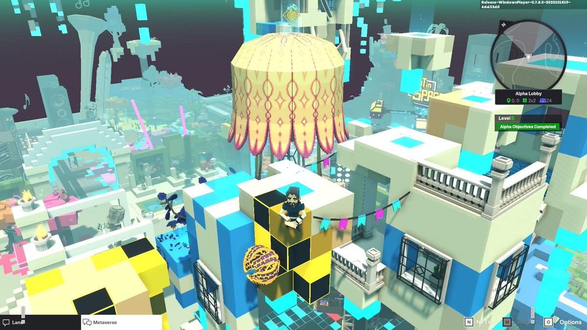 alanop199's tweet photo. @TheSandboxGame I just participated in the #SandboxAlphaS3Giveaway for a chance to win 500 SAND! Here is my favorite air balloon, check out my screenshot below!
👇 https://t.co/dd14NGAjWP