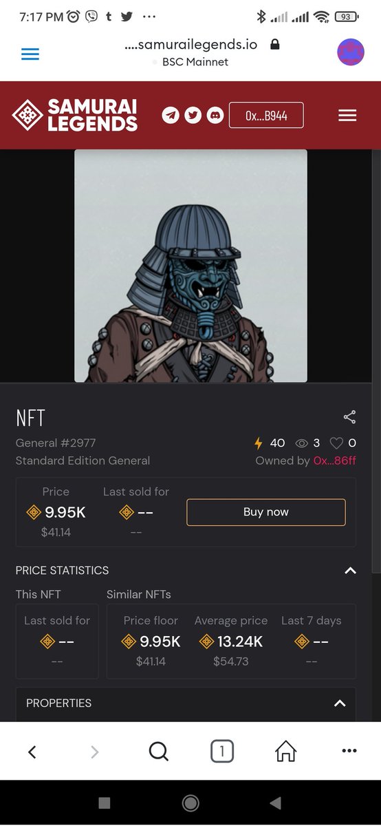 BryanBarubal's tweet photo. Here is your chance to get this limited edition Heavy-metal looking General in the marketplace!!!

https://t.co/ITNfcbF7Xp

@samuraiverse #Nfts #BecomeLegend https://t.co/8XtQcuHT06